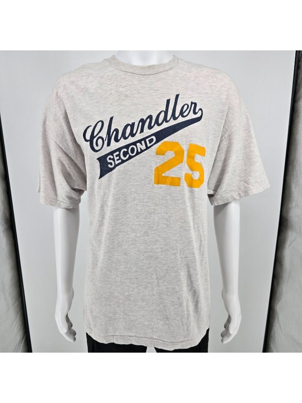 Vintage 1990s Hanes Beefy-T Chandler Second 25 Single Stitch Team T-Shirt (XXL)